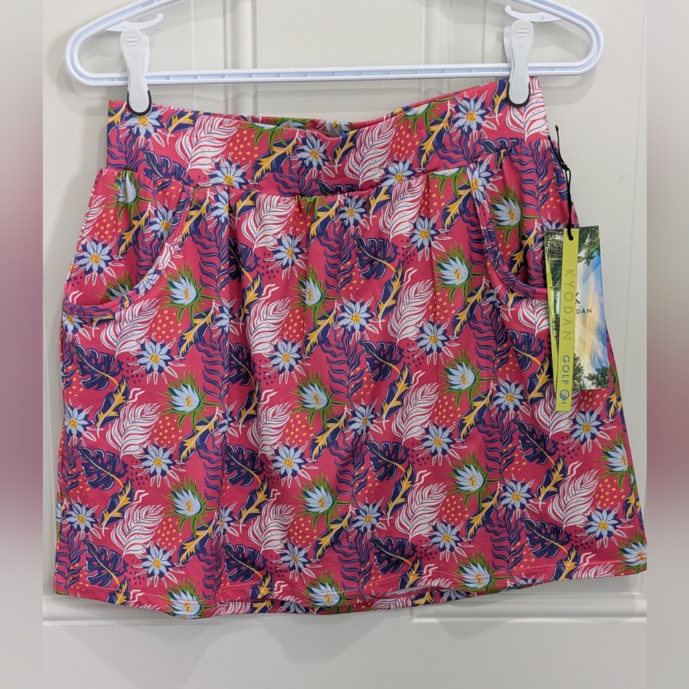 Kyodan Pink Floral Skort